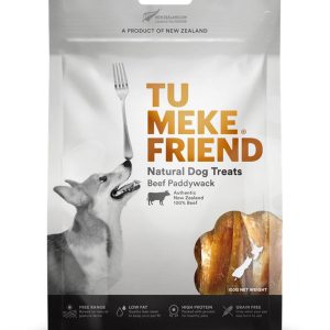 Tu Meke Friend Beef Paddywack Grain-Free Air-Dried Dog Treats 100g