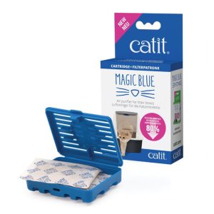 Catit Magic Blue Cartridge Litter Box Air Purifier