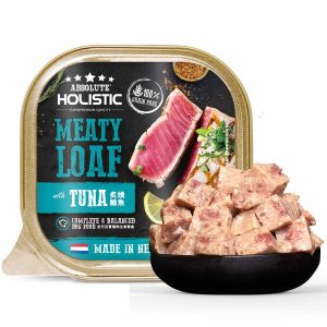 Absolute Holistic Tuna Complete & Balanced Meaty Loaf Wet Tray Dog Food 100g