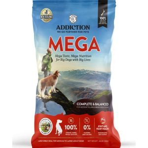 30% OFF: Addiction Mega Grain Free Dry Dog Food 44lb (20kg)