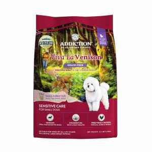 EXCLUSIVE LAUNCH': Addiction Viva La Venison Grain-Free Small Breed Dry Dog Food 1.5kg