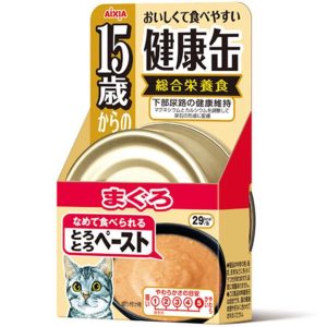 Aixia Kenko-Can Tuna Paste 15+ Years Old Senior Canned Cat Food 40g
