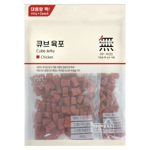 Bow Wow Mumargin Cube Jerky Chicken Dog Treats 800g