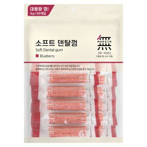 Bow Wow Mumargin Soft Dental Gum Blueberry Dog Treats 270g