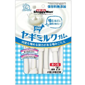 DoggyMan Rawhide-Free Goat Milk Dog Chews (Small/Medium) 7ct