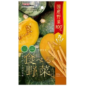 DoggyMan Vegetable Sticks With Pumpkin Dog Treats 30g