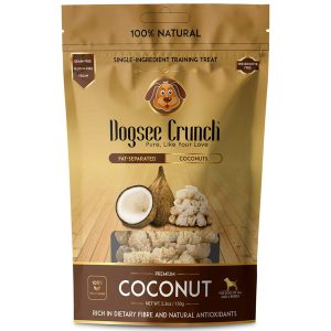 4 FOR $13: Dogsee Crunch Coconut Grain-Free Dog Treats 50g