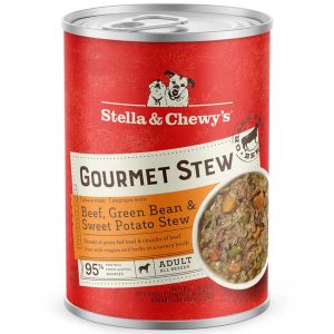 Stella & Chewy's Gourmet Beef, Green Bean & Sweet Potato Stew Grain-Free Canned Dog Food 12.5oz