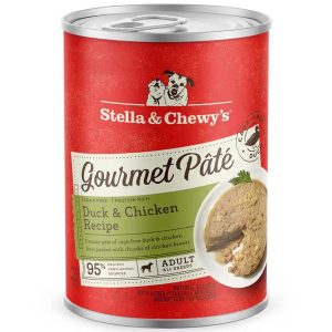 Stella & Chewy's Gourmet Pate Duck & Chicken Recipe Grain-Free Canned Dog Food 12.5oz (Exp 30Mar25)