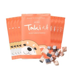 Taki Hamachi Yellowtail Fish Freeze-Dried Treats For Cats & Dogs (10 Packets) 90g