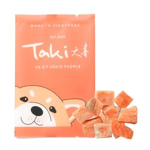 Taki King Salmon Freeze-Dried Treats For Cats & Dogs (1 Packet) 9g