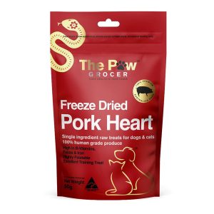 25% OFF: The Paw Grocer CNY Special Edition Pork Heart Treats For Cats & Dogs 50g