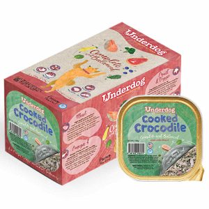Underdog Cooked Crocodile Complete & Balanced Frozen Dog Food 1.2kg