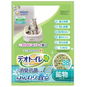 10% OFF: Unicharm Deo-Toilet Zeolite Pellet Refill 3.8L (Natural Garden Scent)