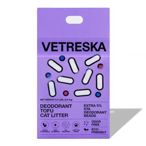 VETRESKA Deodorant Tofu Original Clumping Cat Litter 2.5kg