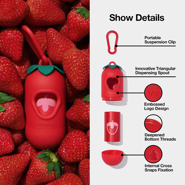vetreska-strawberry-dog-poop-bag-dispenser-set-features.jpg
