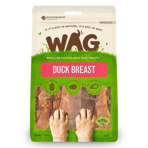 WAG Duck Breast Jerky Grain-Free Dog Treats 200g