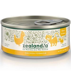 15% OFF: Zealandia Chicken Grain-Free Kitten Canned Cat Food 90g